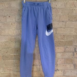 Purple nike sweatpants